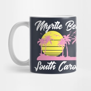 Myrtle Beach South Carolina (White) Mug